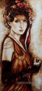 Une jolie femme 29 impressioniste Peinture à l'huile